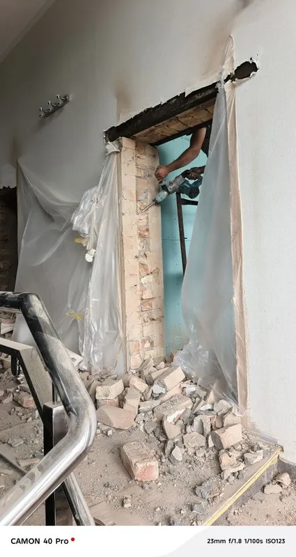 Beton kesish eshik ochish 2