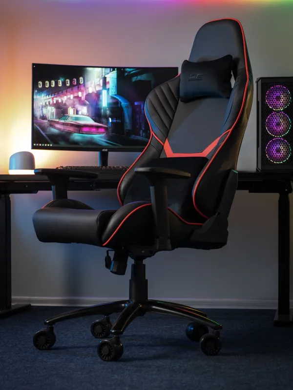 Игровое кресло 2E HIBAGON 2E-GC-HIB-BKRD Игровое кресло 2E HIBAGON 2E-GC-HIB-BKRD
