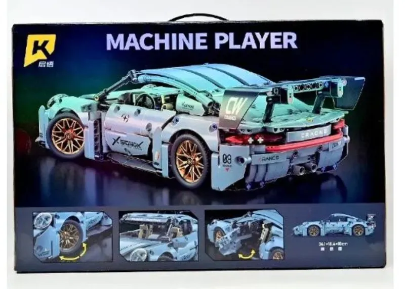 975 qismli Porsche avtomobil konstruktsiya to'plami 2 975 qismli Porsche avtomobil konstruktsiya to'plami 2