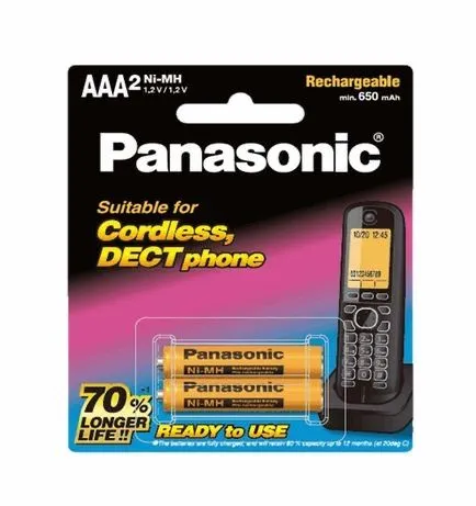 Аккумулятор в радио телефон батарейки panasonic