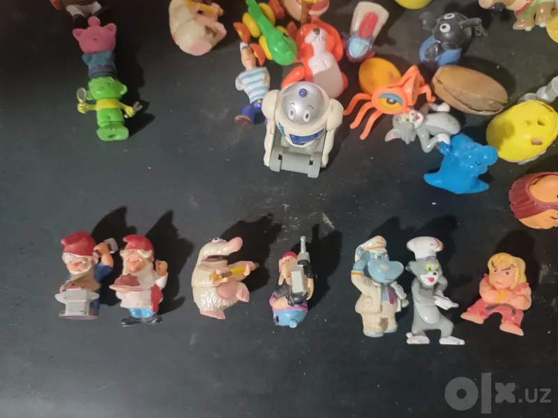 «Kinder Surprise» o‘yinchoqlari: noyob figuralar 1 «Kinder Surprise» o‘yinchoqlari: noyob figuralar 1
