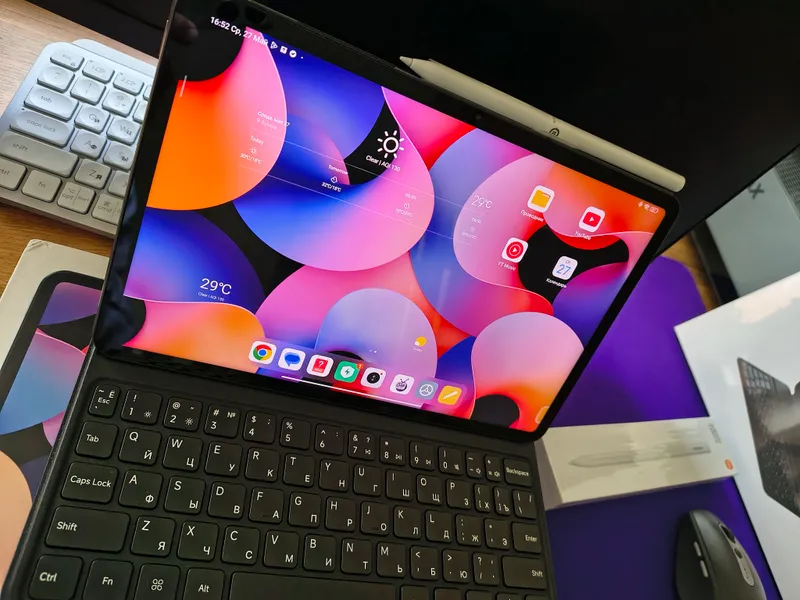 Xiaomi Pad 6® plansheti, klaviatura ®, stilus®. 1