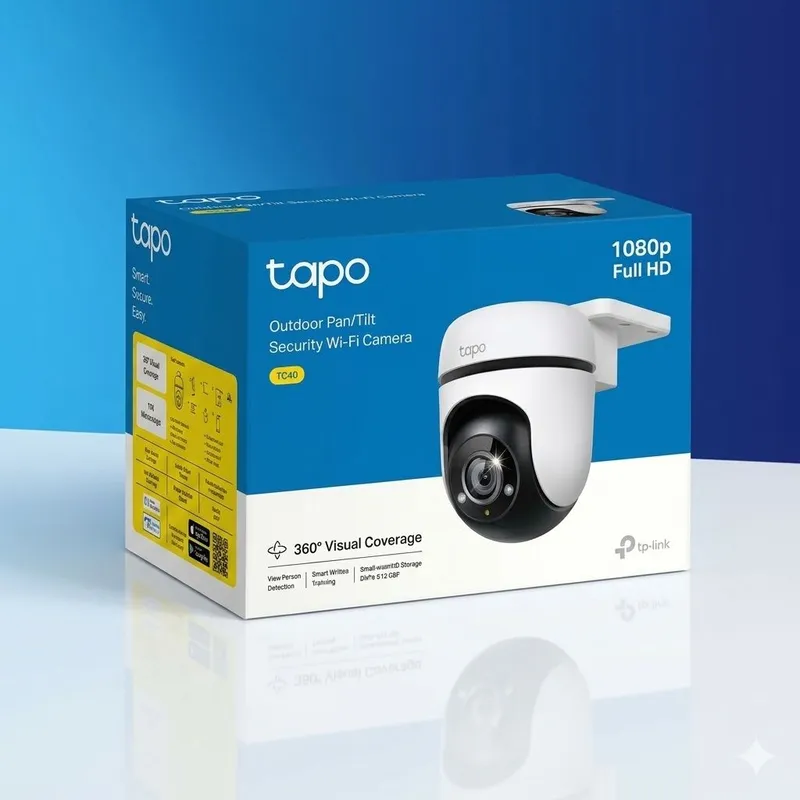 Уличная Wi-Fi камера Tapo TC40 + Профессиональная Установка Уличная Wi-Fi камера Tapo TC40 + Профессиональная Установка