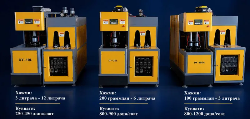 Baklashka uskuna , PET Blow Molding Machine, бакалашка выдувной — фото 1
