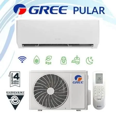Кондиционер Gree 12 Pular R32/Gree comressor/Ten/Invertor/145-235 VOLT