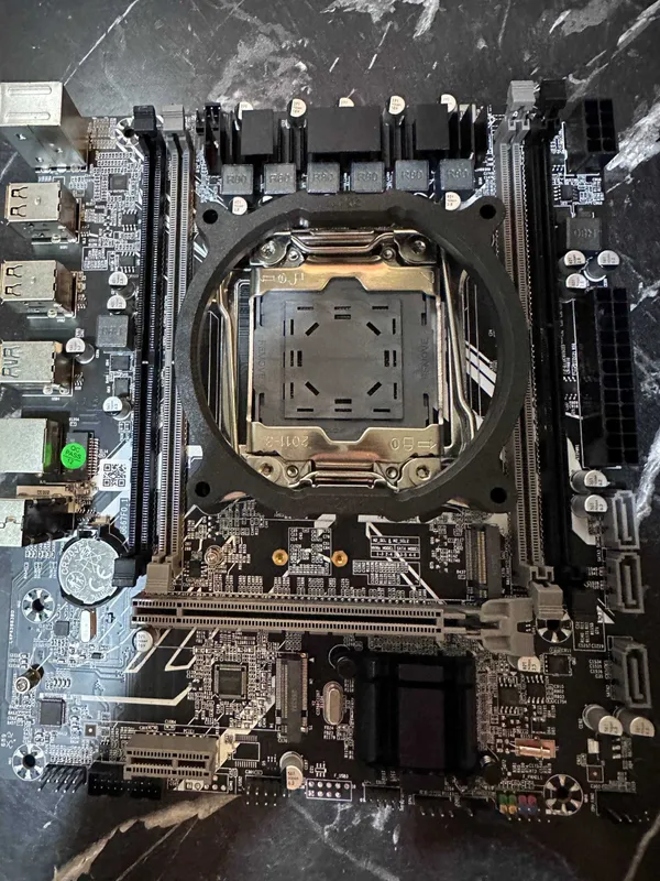 Бюджетные комплекты x99 + 2630v4 (10/20) + Куллер rgb — фото 1