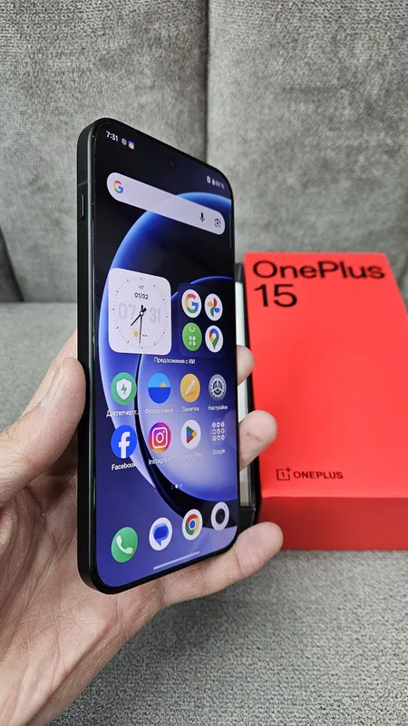 OnePlus 15 12/256GB Б/У как новый Глобальный прошивкой — фото 2