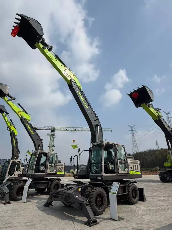 Калёсны экскаватор 215W 2 Калёсны экскаватор 215W 2