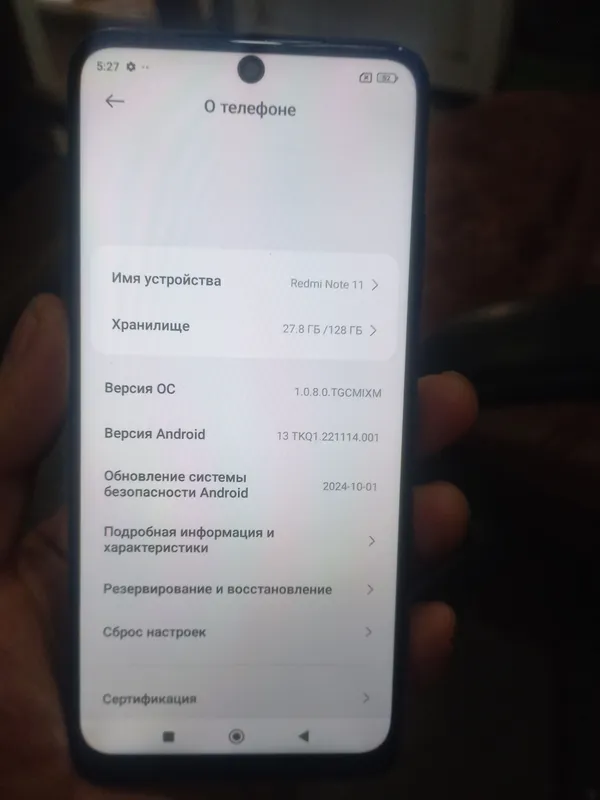 telefon redmi not 11. holati yahshi — фото 3