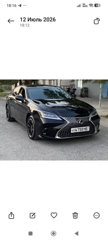 Lexus ES350 Японка 1 Lexus ES350 Японка 1