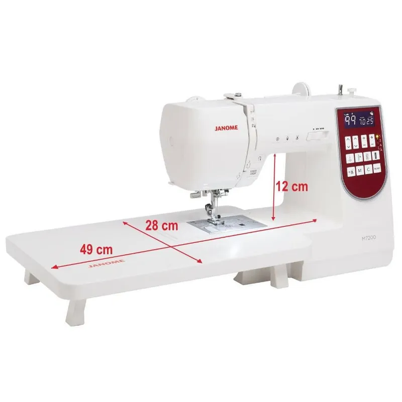 Janome M7200 тикув машинкаси Janome M7200 тикув машинкаси