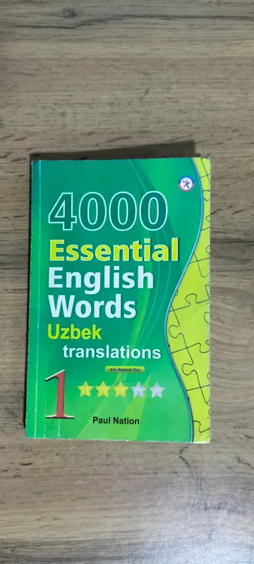 Ingliz tili lugʻati/ Essential English Words