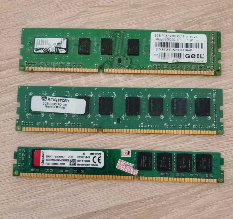 DDR3 2gblik va 8gblik operativkalar sotiladi