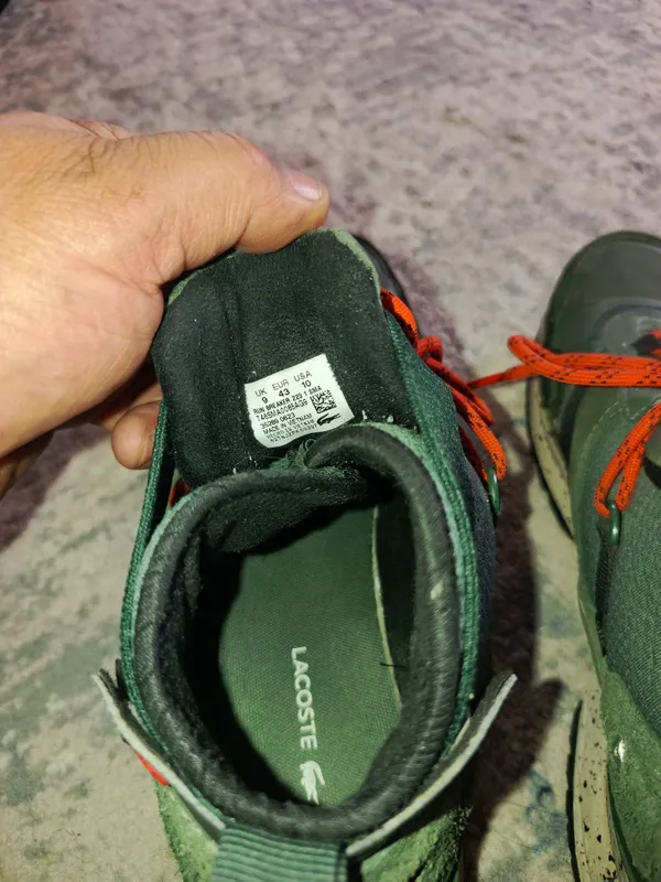 Lacoste красовка мужской — фото 4