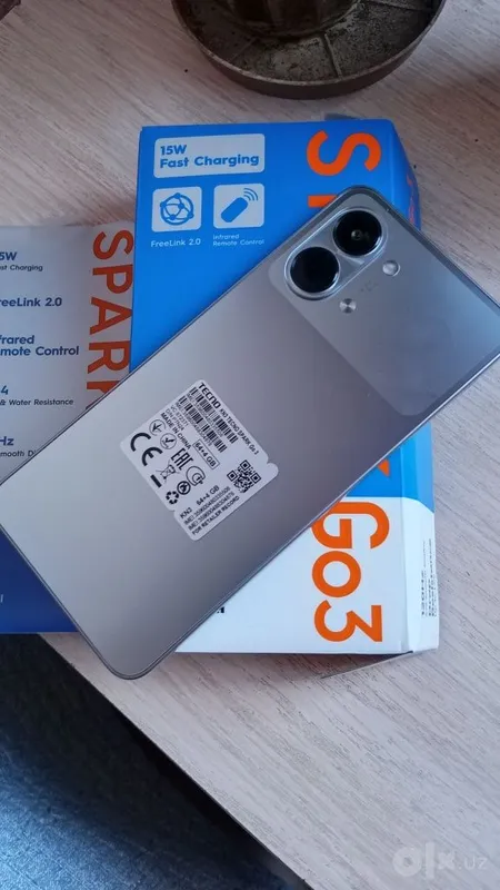 Techno spark Go3 smartfoni, uyali telefon sotaman 6 Techno spark Go3 smartfoni, uyali telefon sotaman 6