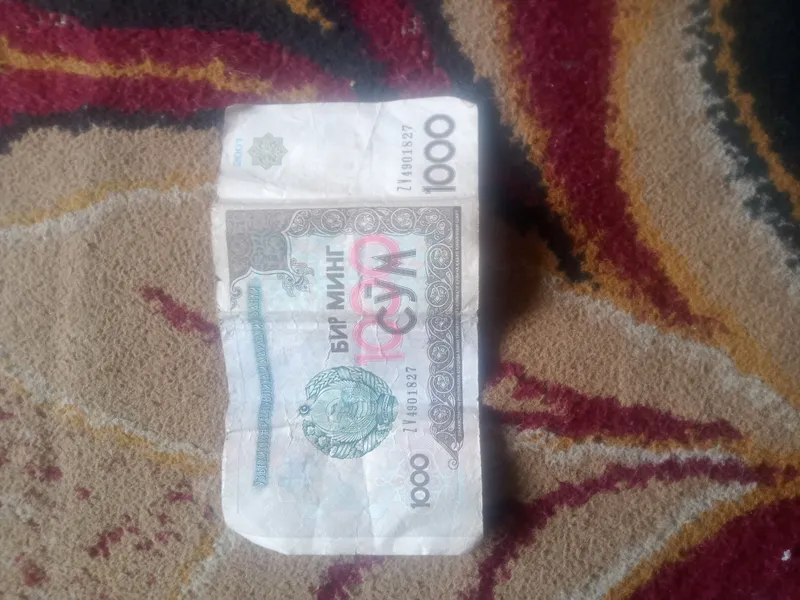 estalik uchun 1 ming soʻmlik pul 2