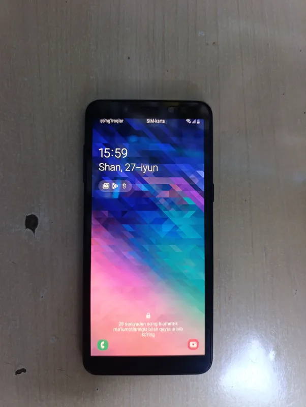 Samsung a8 32g ochilmagan bir qul — фото 5