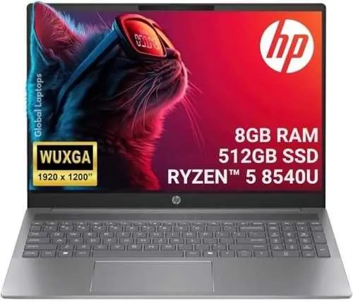HP Pavilion Laptop 16-ag0052wm / 16 WUXGA 60hz/Ryzen 5-8540U/8GB/512GB