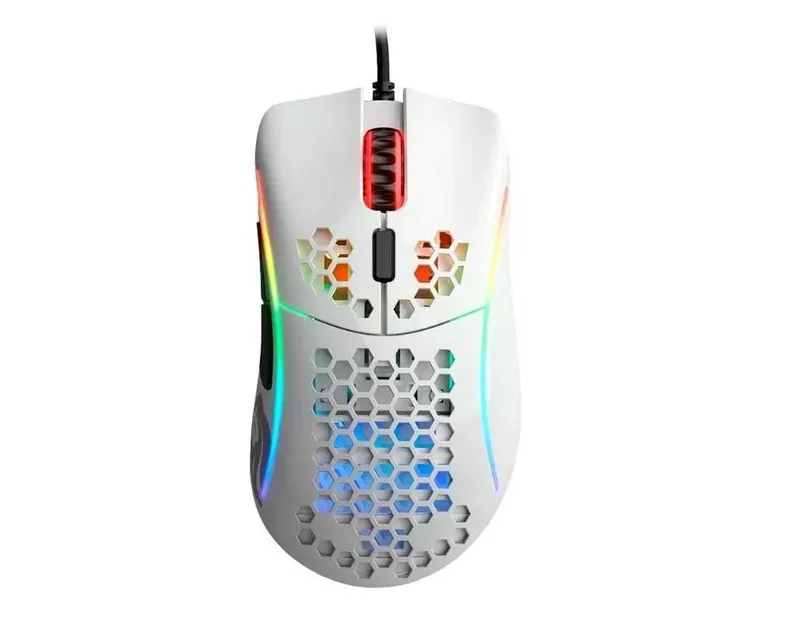 ^ Glorious Model D Minus - Glossy White kompyuter sichqonchasi 3