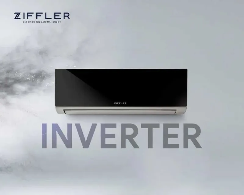 ZIFFLER 12/18 konditsioneri, inverter, original, kafolat, sovg‘a-bonus 3