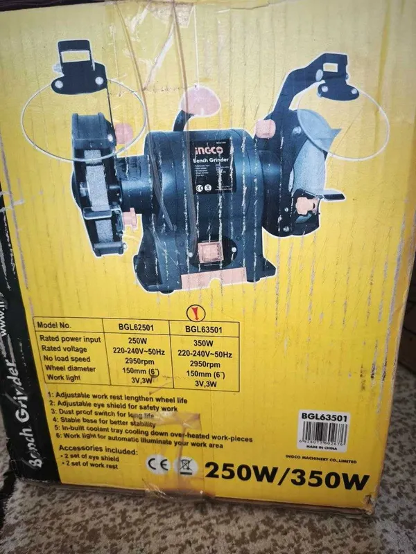 Точильный станок INGCO BG83501 1 Точильный станок INGCO BG83501 1