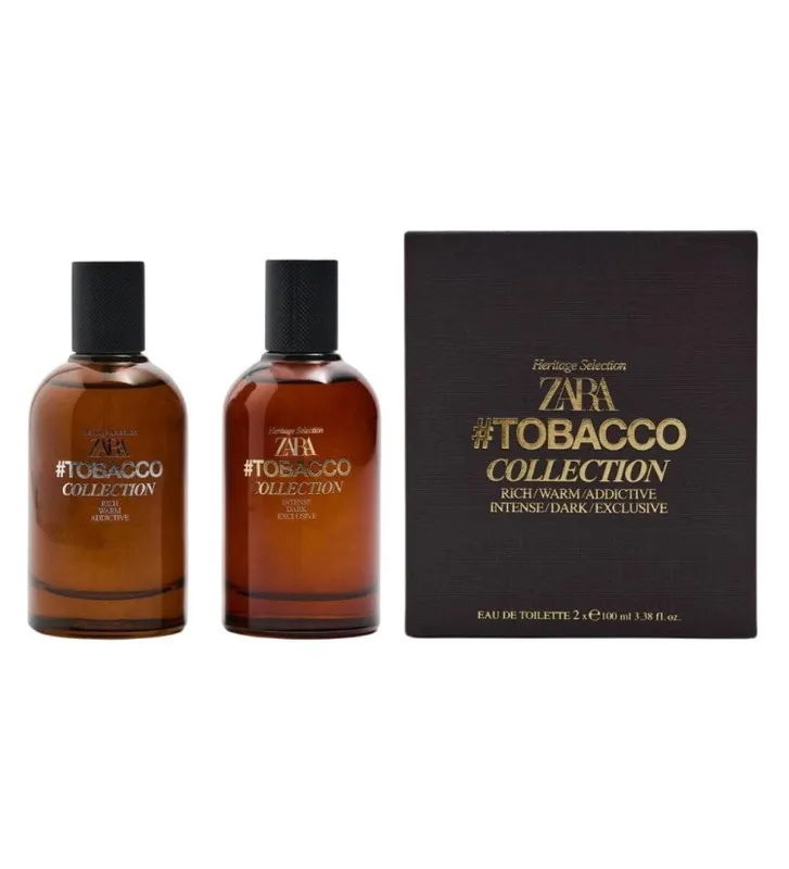 Мужской парфюм ZARA Tobacco Collection (2 х 100 мл)
