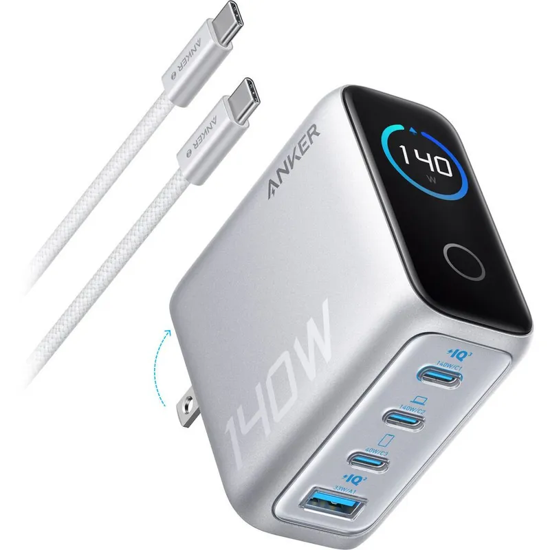 Anker Power Adapter 140W Мощная быстрая зарядка. — фото 1