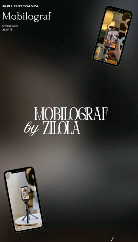 Mobilograf bor qiz bola