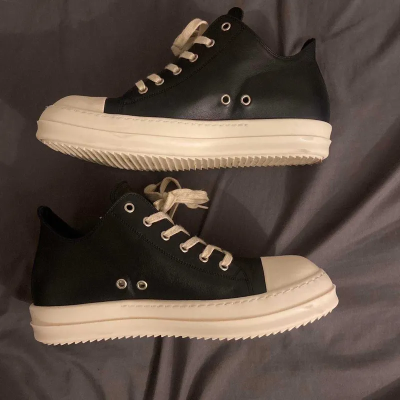 Rick Owens Ramones (В наличии - новые) 40 - 41 - 44 low кроссовки/кеды — фото 2