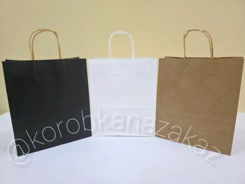 Бумажные пакеты kraft paket 2 Бумажные пакеты kraft paket 2