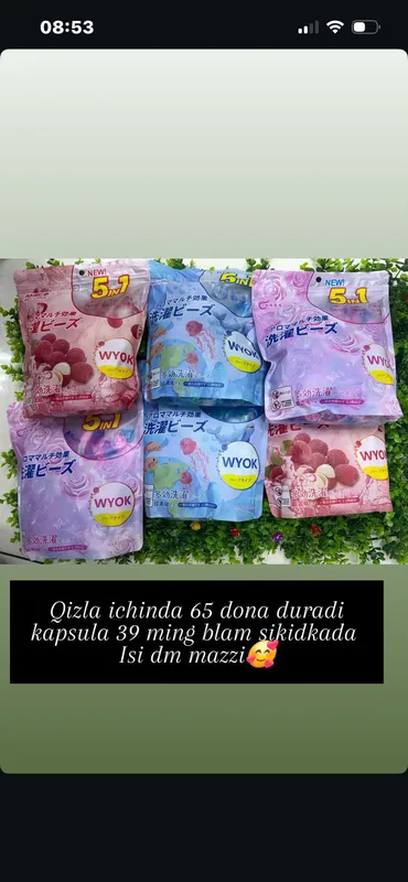 Kapsula 65 ta boladi Kapsula 65 ta boladi