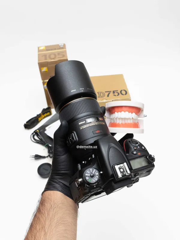 Nikon D750 Body + Nikon 105mm Micro AF-S VR f2.8G IF-ED — фото 1