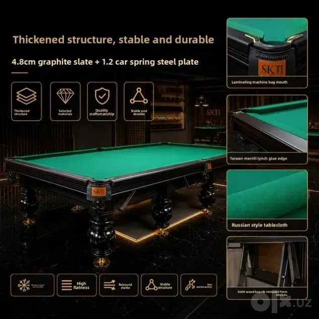 Billiard slanets grafit metal bort 4 Billiard slanets grafit metal bort 4