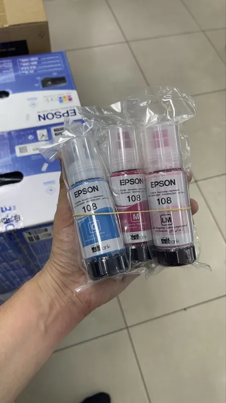 Оригинальные чернила Epson Original Epson siyoh 3 Оригинальные чернила Epson Original Epson siyoh 3