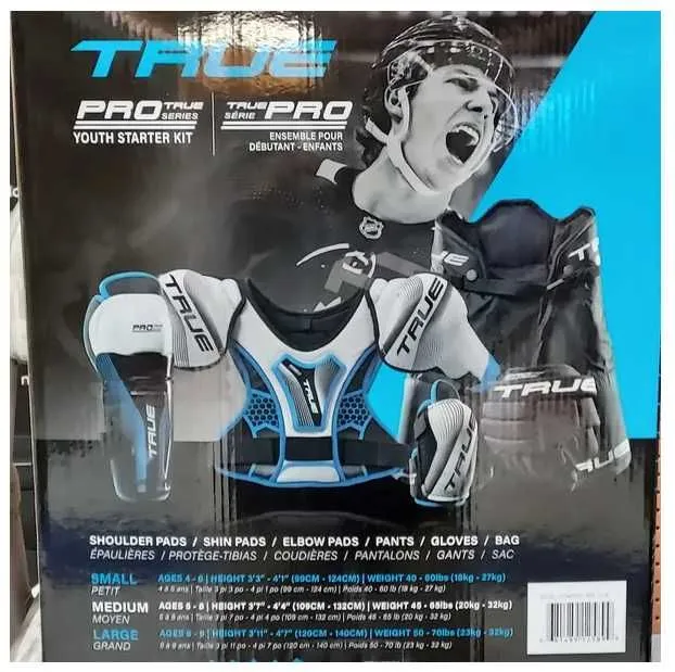Дестчкий набор для Хоккея TRUE YOUTH STARTER KIT PRO SERIES Экипировка
