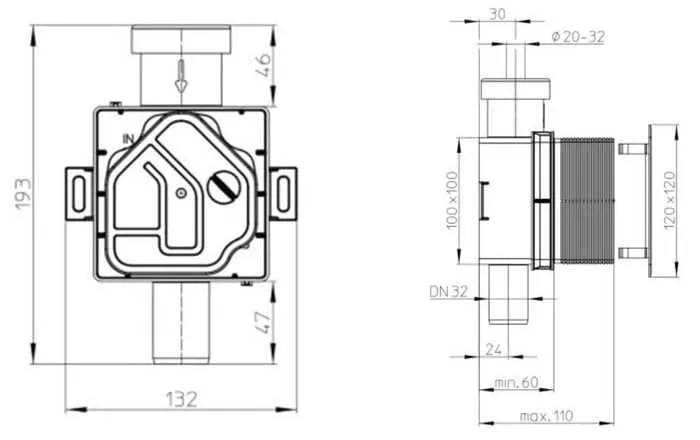 Сифон для кондиционера HL 138N (встроенный) — Новый 5