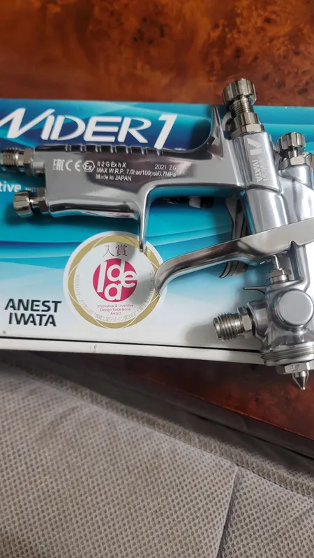 Anest Iwata Wider 4 Краскопульт Пульверизатор Япония. — фото 4