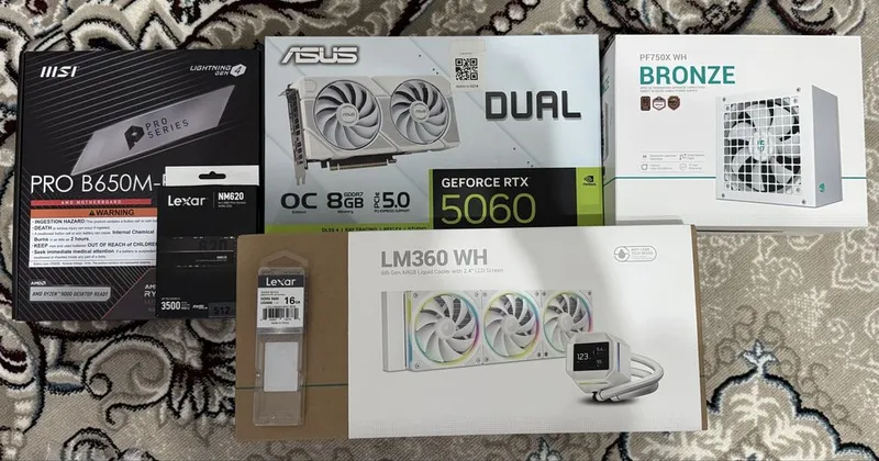 Case r5 9600x rtx5060 3