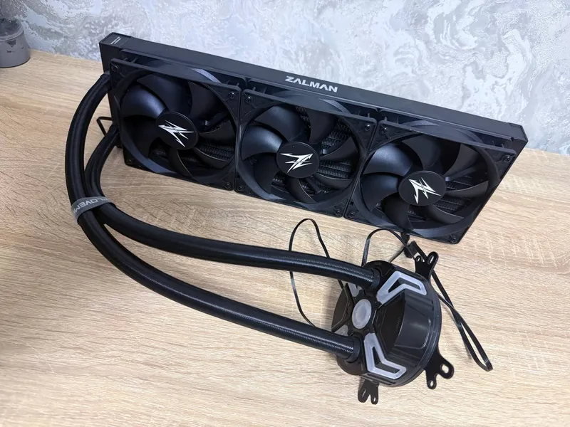 Zalman 360 mm suyuqlik bilan sovutish tizimi 4