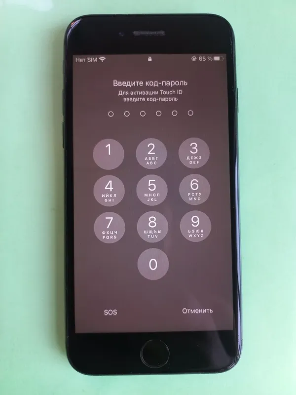 "iPhone 7 32GB. Коробка есть, аккумулятор 100%, отпечаток работает, iC — фото 2