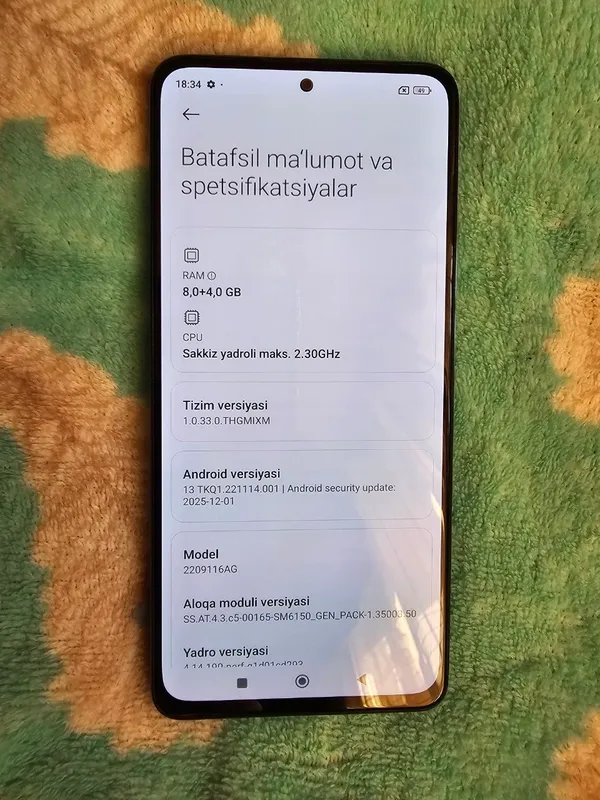 Redmi note 12 pro 6