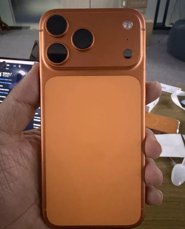 Iphone 17 pro max orange 256 gb 4