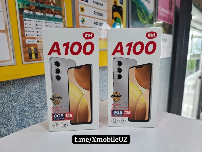 itel A100 3+5/128GB