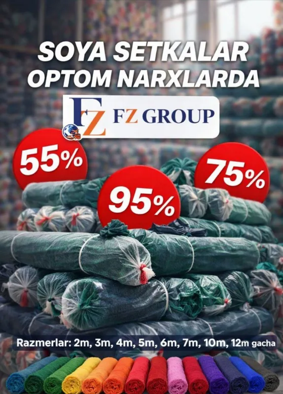 Optom va metraj soya setka soraman