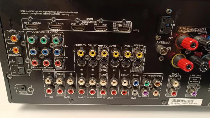 Receiver Onkio tx-sr 606 4