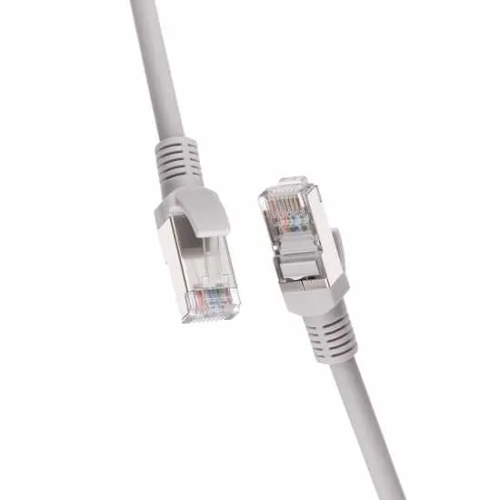 2E Cat6 FTP RJ45 2 m LSZH kulrang patch-kordi 4 2E Cat6 FTP RJ45 2 m LSZH kulrang patch-kordi 4