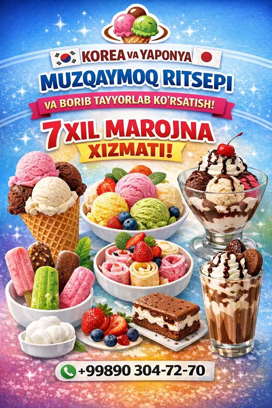 MUZQAYMOQ Tayorlash Ritsept Sotiladi