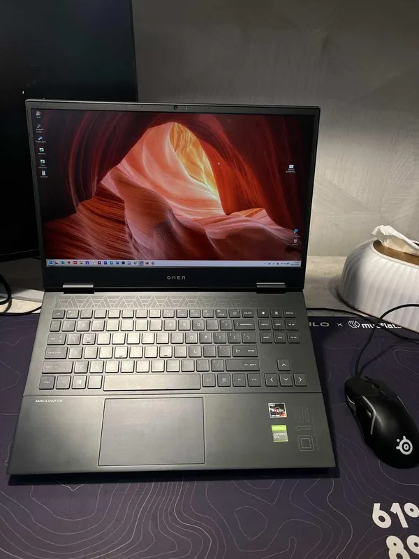 Kuchli o‘yin noutbuki HP OMEN 15.6 sotiladi 1 Kuchli o‘yin noutbuki HP OMEN 15.6 sotiladi 1