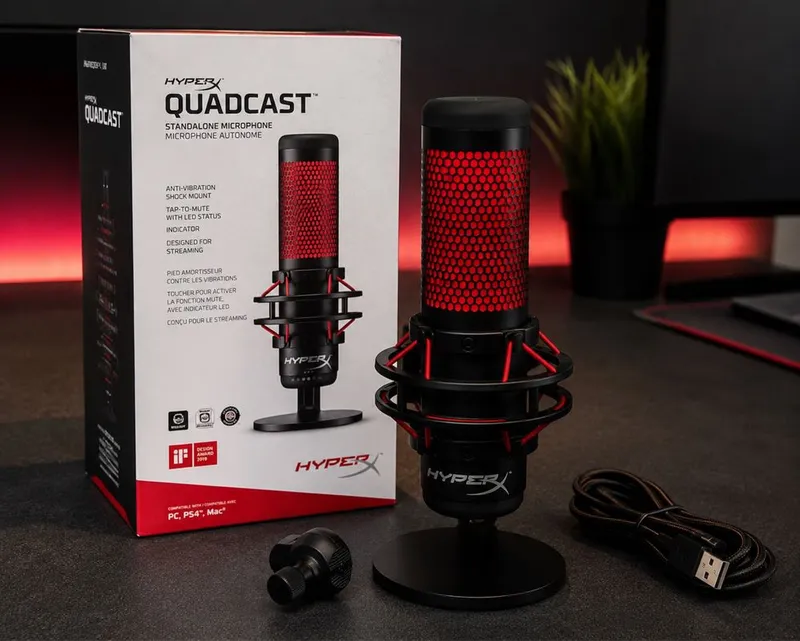 HyperX QuadCast — цена ниже рынка HyperX QuadCast — цена ниже рынка