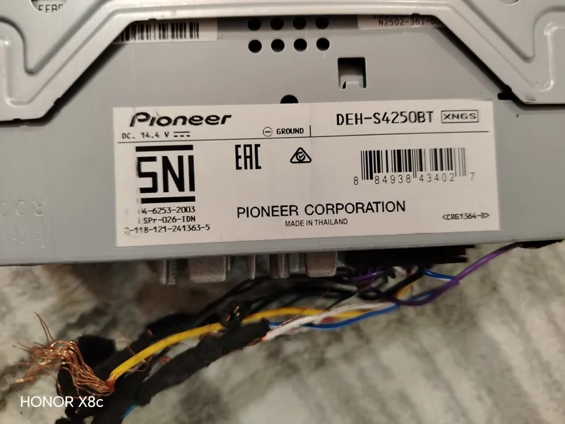 Pioneer 4250 vt avtomagnitola sotaman 4